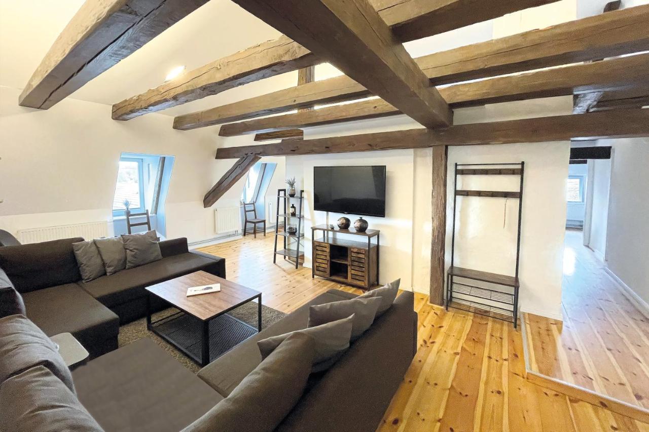 Lendelhaus & Historische Saftfabrik Werder Apartment แวร์เดอร์ ภายนอก รูปภาพ