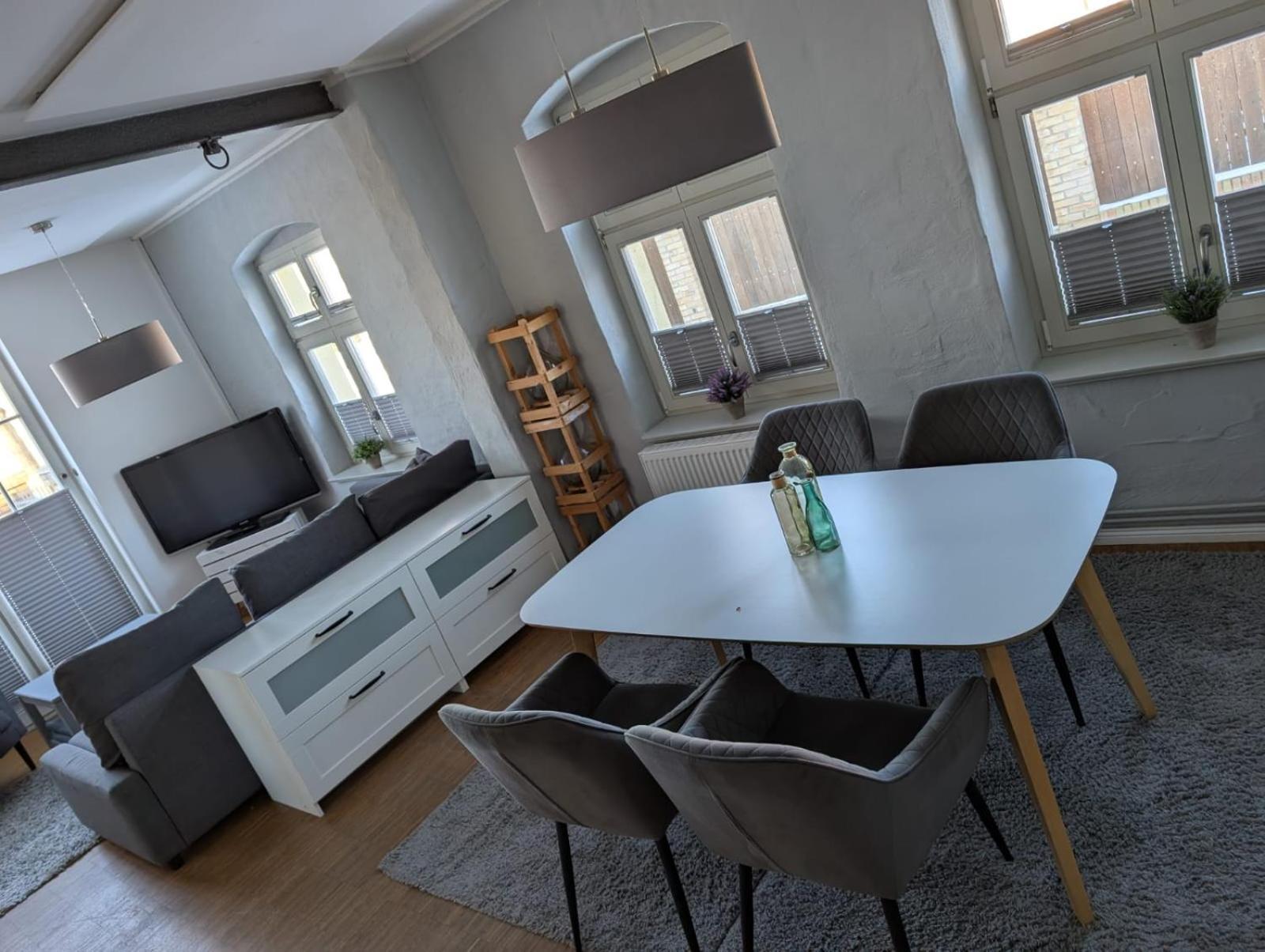 Lendelhaus & Historische Saftfabrik Werder Apartment แวร์เดอร์ ภายนอก รูปภาพ